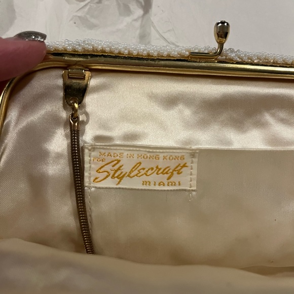 Vintage beaded clutch - Picture 5 of 6